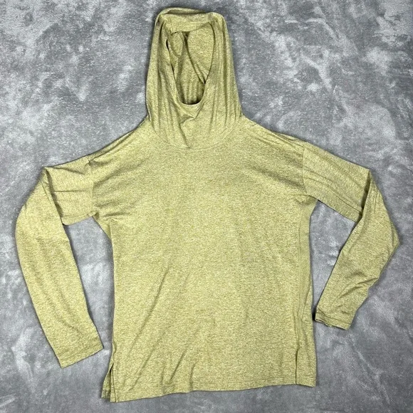 Athleta Hoodie Womens Medium Uptempo II Green Athletic Gym Lounge Outdoors Run - Picture 2 of 7